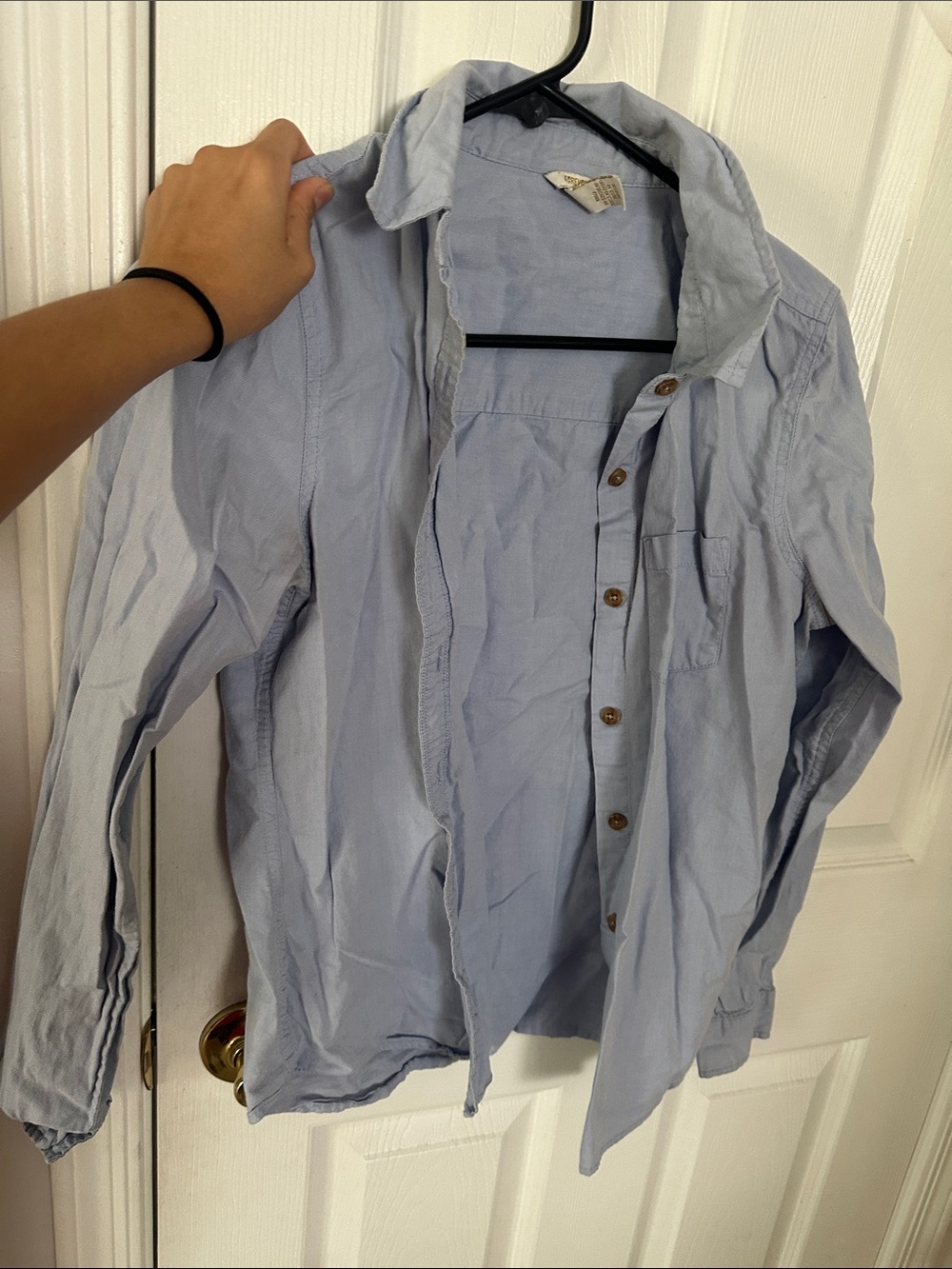 Forever 21 Pale Blue Men's Shirt Jacket